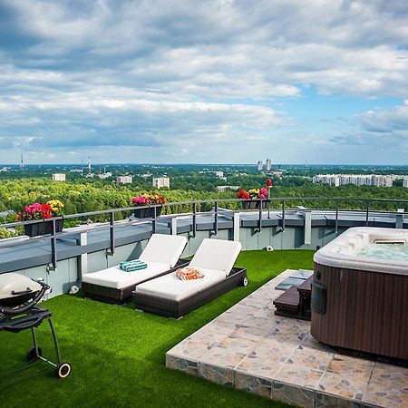 Skyhouse Riga Private Penthouse And Spa Buitenkant foto