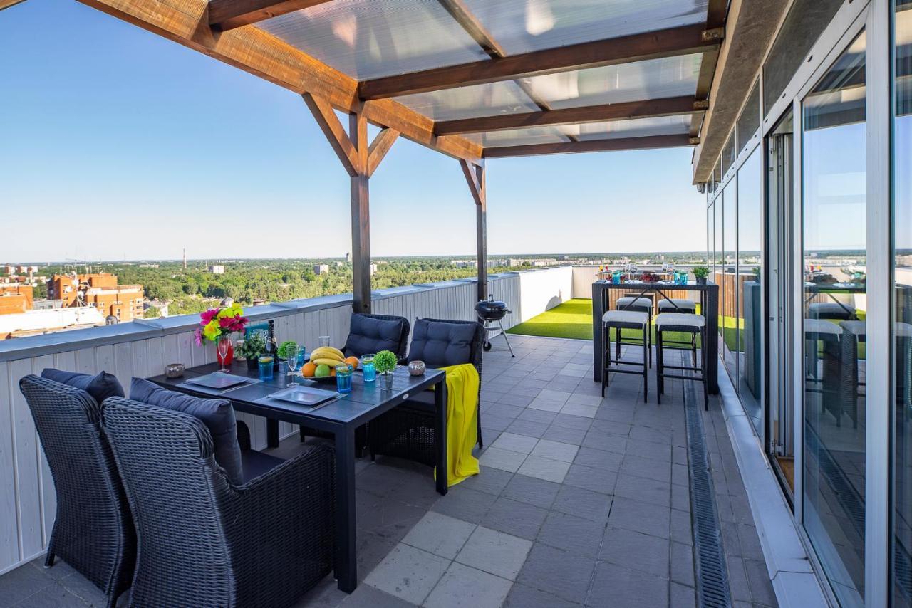 Skyhouse Riga Private Penthouse And Spa Buitenkant foto